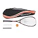 POENVFPO Squash Racket, Lightweight Beginner Squash Racket Carbon Training Squash Racket for Gym Park School ()