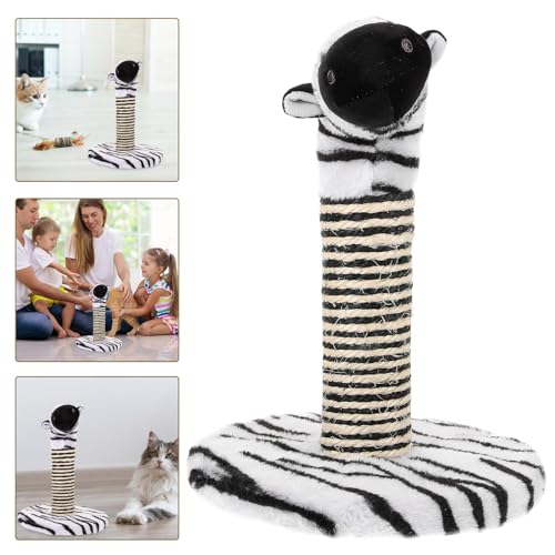 Rascador para Gatos Patrón Cebra Torre Actividad Pequeña miniatura 7