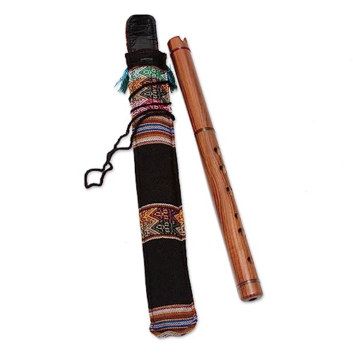 Novica FBA_97696 Decorative Wood Traditional Peruvian Quena Flute thumb #4