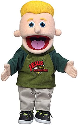 14 Jesús es mi superhéroe Peach Boy Christian Ministerio marioneta de mano 14 Jesús es mi superhéroe Peach Boy Christian Ministerio marioneta de mano