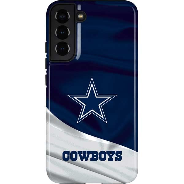 Skinit Pro Phone Case Compatible with Galaxy S22 Plus - Officially Licensed NFL Dallas Cowboys Design