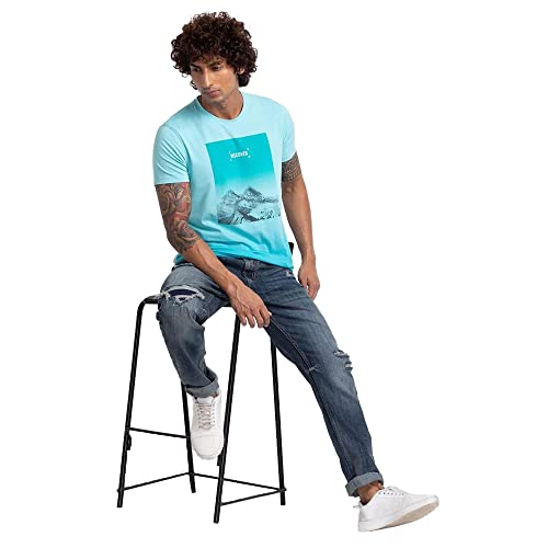 Image of Spykar Men Mid Rise Slim Fit Jeans