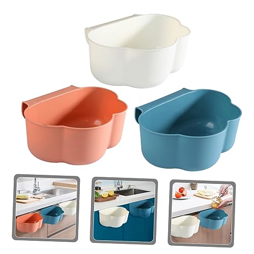 Caneca de basura rectangular para cocina Hemobllo miniatura 2