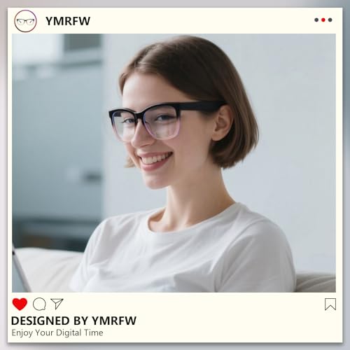 Image of Retro Blue Light Blocking Glasses for Women Men Classic Style Computer TV Eyeglasses Anti Eyestrain