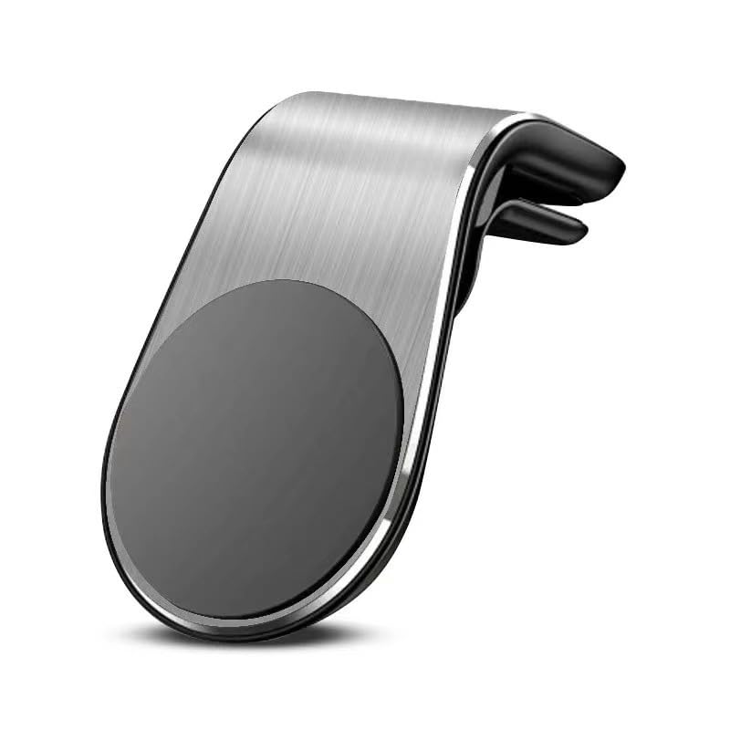 Support Téléphone Magnétique Voiture Pour Nissan Micra K12 (2003-2010) - Fixation Grille D'aération, Design Compact Et Puissant
