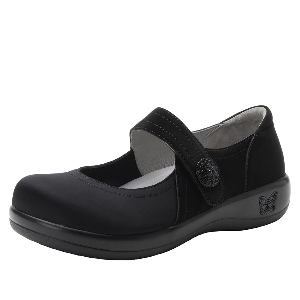 Alegria Women's Kourtney Professional Nursing and Healthcare Adjustable Mary Jane Slip-On Closed Back Clog
