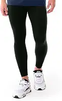 Calça Legging Masculina Fitness Sem Costura, Alta Elasticidade, Poliamida e Elastano