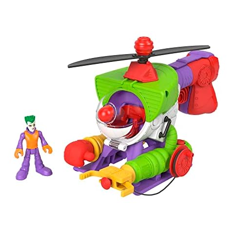 Imaginext Joker Robo Copter Toy for Preschoolers Cover