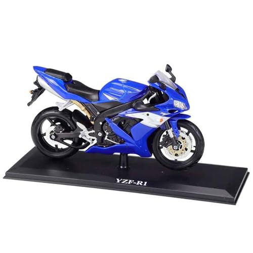 Moto Yamaha YZF-R1 miniature en alliage 1:12 pour les passionnés de deux-roues