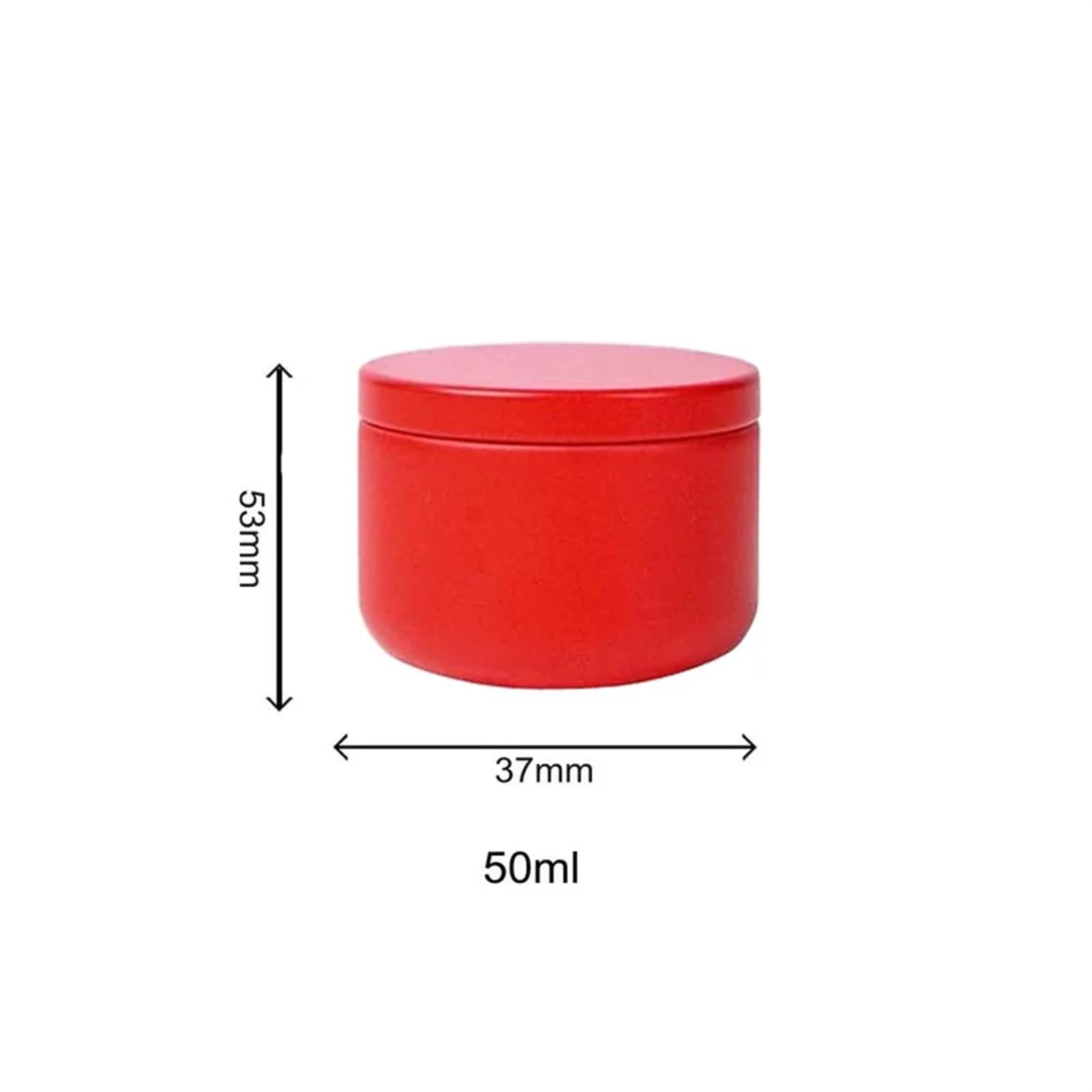 Aluminum Candle Jars | Multicolor 100 Pcs for Candle Making and Aromatherapy: Aluminum Candle Tins(Black)
