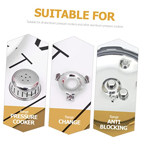 Cabilock 10sets Replacement Seals Pressure Cooker Blocking Covers miniatura 6