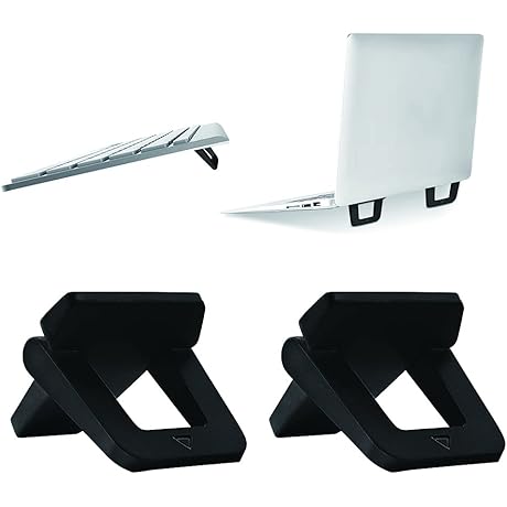 Self-Adhesive Laptop Kickstand: Invisible Laptop Stand for Ergonomics