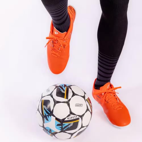 Image of Decathlon Club Ball Resist Size 5, Hybrid Technology, Rubber Coating (White)