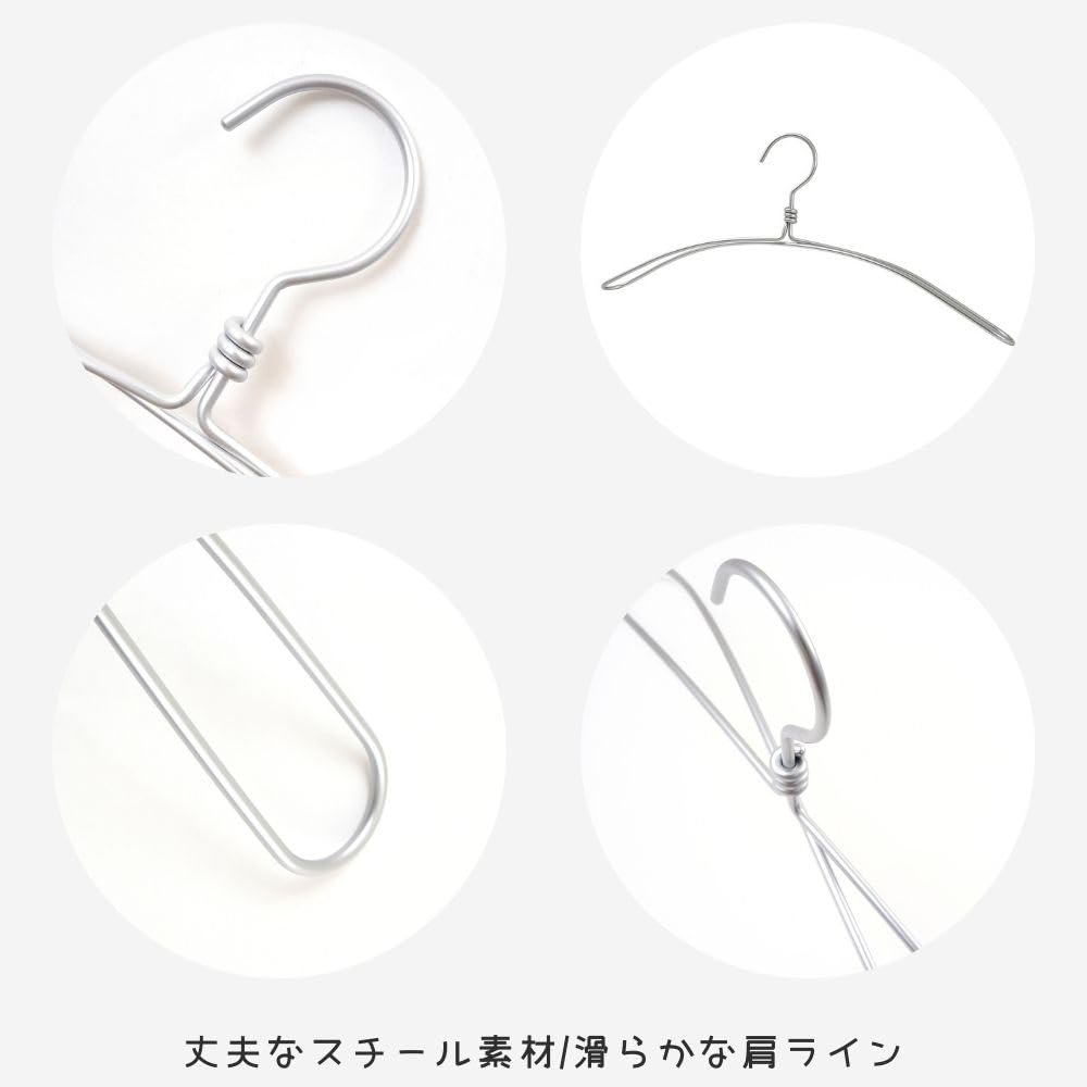 Amazon.co.jp: ハンガー ワイドハンガー 古着屋ハンガー 肩広ハンガー