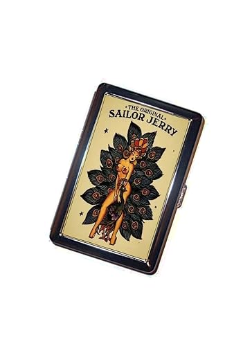 Flash Tattoo Peacock Girl case Vintage Art Accessory