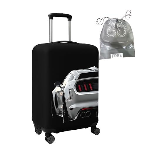 WanderWraps Spendex Polyester Protective Luggage Cover | Hard Luggage Trolley Bag Cover | Washable | Dust Proof | Stretchable | S - 20 inch | StreetBeast