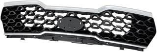 KarParts360 For Kia Sorento 2021 Grille | Plastic | Painted Black | With Chrome Molding | EX/LX/S/SX Models | Replacement For KI1200276 | 86350R5000