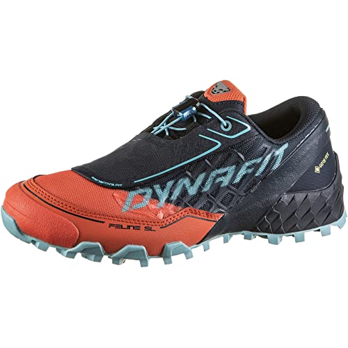 Dynafit Damen Feline Sl GTX Traillaufschuhe, Hot Coral Blueberry, 39 EU