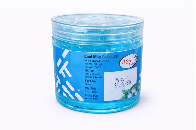 A2Z Cool Mint Facial Gel for Oily Skin | Oil Control & Cooling