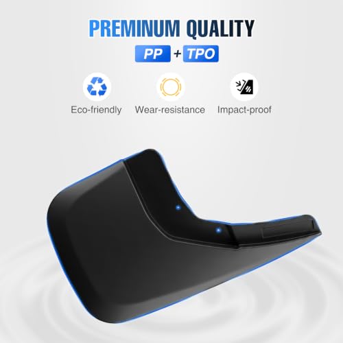 Image of Nilight Mud Flaps for Chevrolet Silverado 1500 2500HD 3500HD 2014-2018