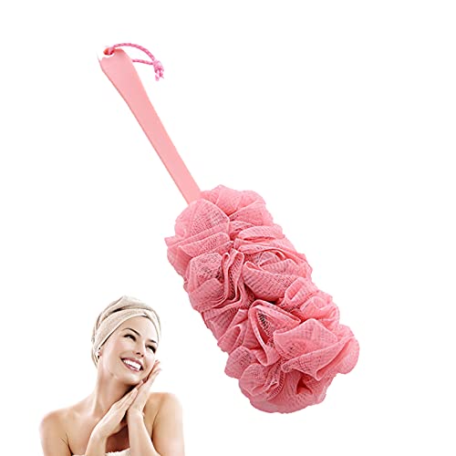 ボディウォッシュボール 泡立てネット ボディースポンジ シャボンボールる 体洗いブラシ 泡立て スポンジ 棒型 背中も洗え 風呂 豊かな 泡立ちボール 血行促進 お風呂用体洗い