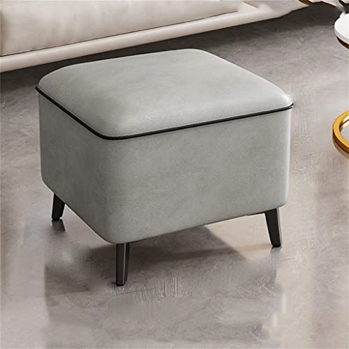 MQPALZKD Taburete Pequeño For El Hogar, Bajo For Puerta, For Cambiar Zapatos, Cuadrado, Sofá For Sala De Estar, Banco(3-Pack)