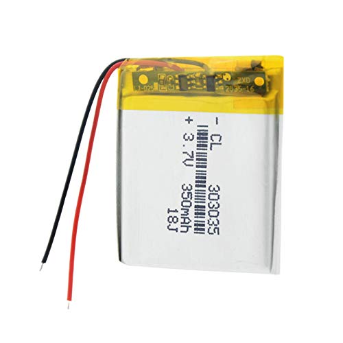 Wiederaufladbare 3,7 V 350 mAh Li-Ionen-Li-Po-Lithium-Li-Polymer-Batterie 303035 Batterien Für MP3 MP4 GPS