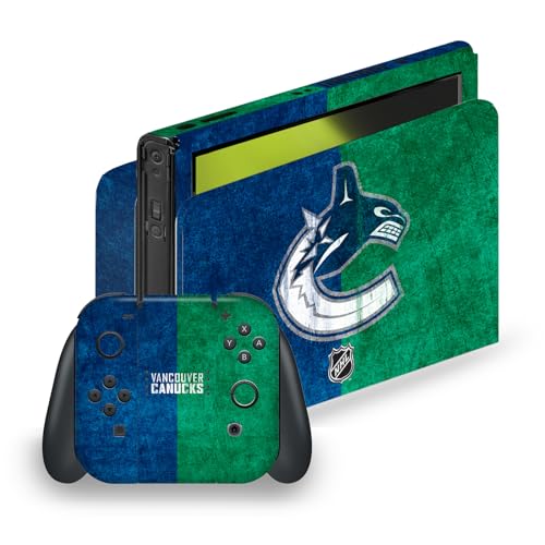 Autocollant Vancouver Canucks pour Nintendo Switch OLED l'esprit NHL