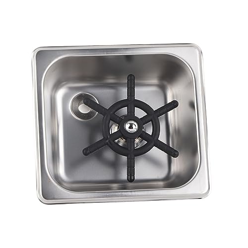 Stainless Steel Automatic Cup Washer Cleaner Glass Rinser High Pressure Washing for Bar Hotel Coffee Cup