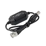 Gino BNC Male to Female Coaxial Video Ground Loop Isolator - Black