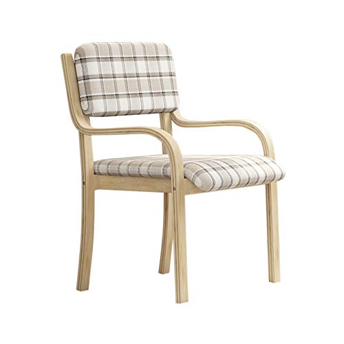 Chaise de bureau à domicile et salle à manger durable 53x46x83cm
