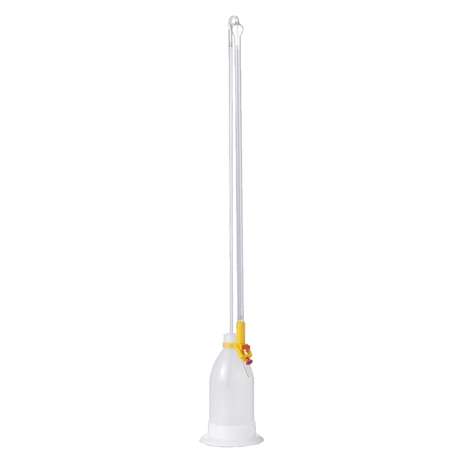 Hirschmann Titrierapparat nach Dr. Schilling für 1000ml LDPE-Flasche, Blau Graduiert, 5 ml Kapazität, 0,1 ml Teilung, 0,045 ml Toleranz, 330 mm Skalenlänge