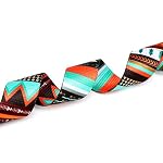 Adjustable Dog Collar - Special Design Patterns, Soft Nylon Comfortable Durable Pet Collar for Small Medium Large Dogs (S, Tribal Green) - Image 4