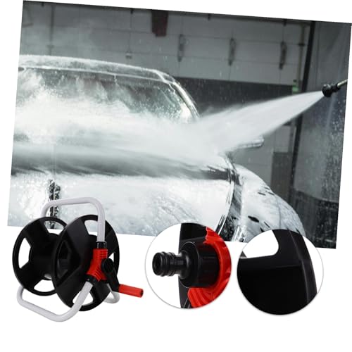 Support de tuyau arrosage design robuste et durable en acier