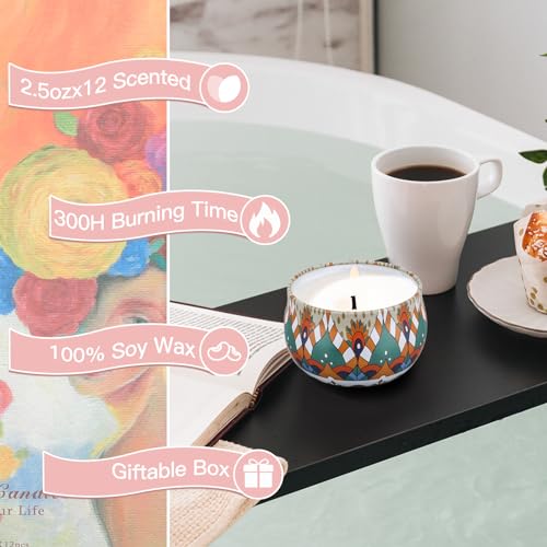 Feibao CA00137AL 12 Pack Scented Candles Gift Set thumb #3
