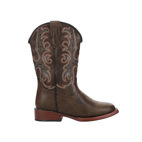 Roper Patrick (Toddler/Little Kid) Western Boot, Brown, 11 US Unisex