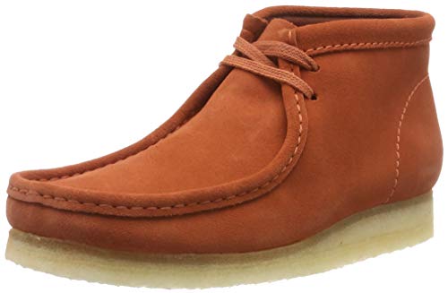 Clarks Originals Wallabee Bottes Classiques pour Homme - Marron - Braun Burnt Orange SDE Burnt Orange SDE, 41 EU