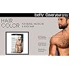 Betty Cover Your Gray Mens Hair Color for Beard, Mustache & Body Hair - Black