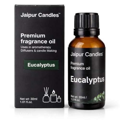 Image of Fragrance Oil | 30 ml | Aroma Oil for Home Fragrance | Best for Aromatherapy | Use in Diffusers, Candles, Air Fresheners (30ML, Eucalyptus)