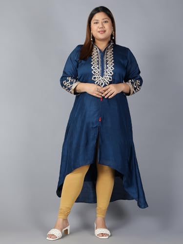 Image of Plus Size Churidar Leggings for Women