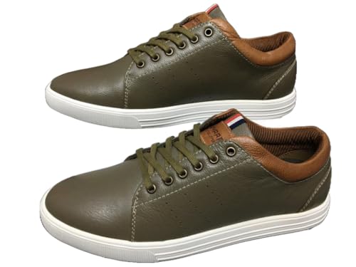 Image of WHARF Genuine Leather Sneaker Men's
