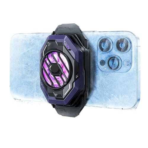 Original Black Shark Magnetic Cell Phone Cooler 3 Pro FunCooler Mobile Phone Cooling Fan, Larger Cooling Area for Phone/Tablet(FunCooler 3 Pro)