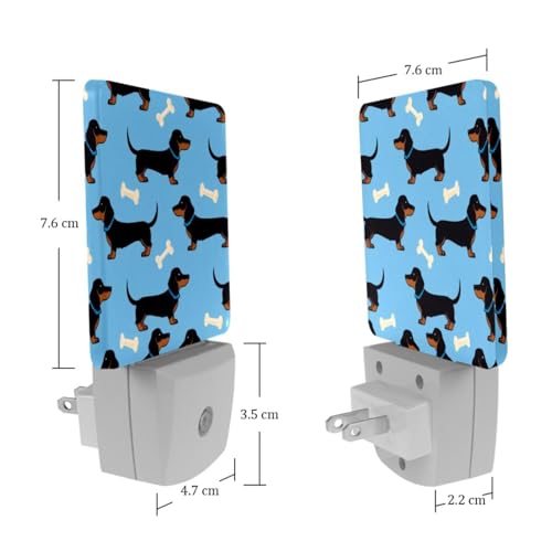 Lámpara de noche LED con sensor 7.6x7.6cm para niños miniatura 7