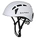 Heemtle Casco de Seguridad Escalada en árbol Caving Espeleología Kayak Rappel Rescue Hard Hat 5 Colores Opcionales (Ajustable: 52-62 cm)