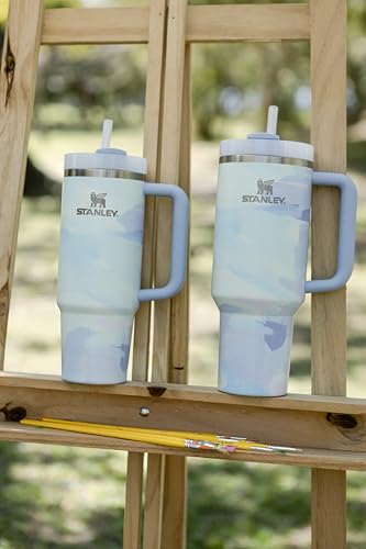 Stanley - Copo Quencher H2.0 FlowState 887ml - Copo de aço inoxidável com tampa, isolamento a vácuo,