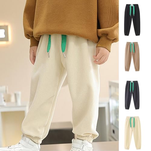 Boys' and Girls' Fall and Winter Casual Sports Model Stripes Sweatpants Toddler Boy Winter Clothes2