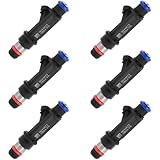 2002-2007 GM-LL8 Engine 4.2L Fuel Injectors,Compatible with/Chevy 4.2 Trailblazer,Compatible with/GMC Envoy,Buick-Rainier,Oldsmobile-Bravada |4 Holes| |Set of 6| |OE#19244623|