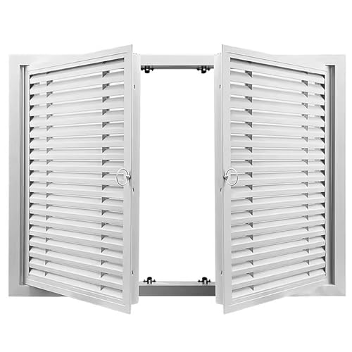 HDYZJQ Rejilla De Ventilación para Paneles De Yeso, Puerta De Inspección con Manija para Espacios De Acceso, Cubierta De Acceso De Servicio(WxH 80x50cm (31x20in))