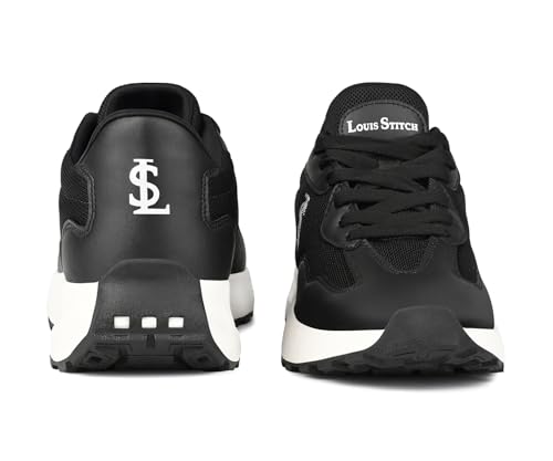 Image of LOUIS STITCH Women's Lightweight Athleisure Sport Shoes | Lightweight Casual Sneakers | Sporty Lace-Up Sneaker and Athleisure Wear| Perfect for Casual, Gym & Travel Wear | LSLD-AT-RF01