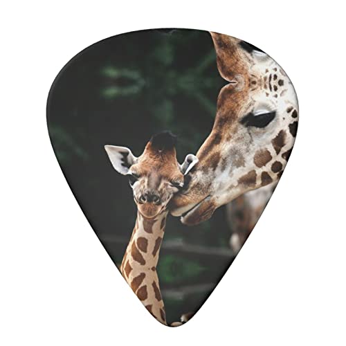 Ensemble de 6 médiators de guitare deux girafes pour guitare acoustique, guitare électrique, basse, ukulélé – fin, moyen… - Les Beatles, Paul McCartney, John Lennon, RIngo Starr, George Harrison Ensemble de 6 médiators de guitare deux girafes pour guitare acoustique, guitare électrique, basse, ukulélé - fin, moyen… – Image 4